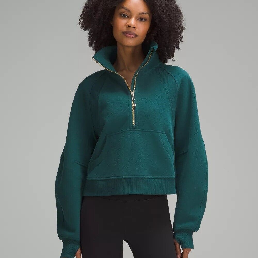 Lululemon scuba funnel neck half zip